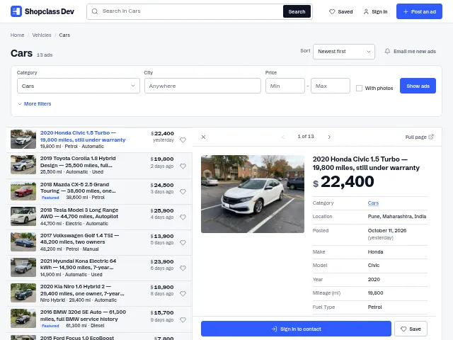 The Glance theme